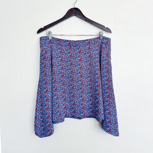Tommy Hilfiger Floral A-Line Skirt | Pockets | Cottagecore | Size 14